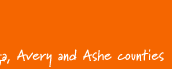 Supporting youth and families in Watauga, Avery, and Ashe Counties